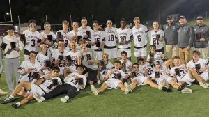 Towson high school lacrosse catonsville flag plant scuffle brawl baltimore county