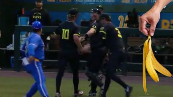 UCLA Baseball Coach Gets Tossed After Cartoonish Stumble In Embarrassing Temper Tantrum