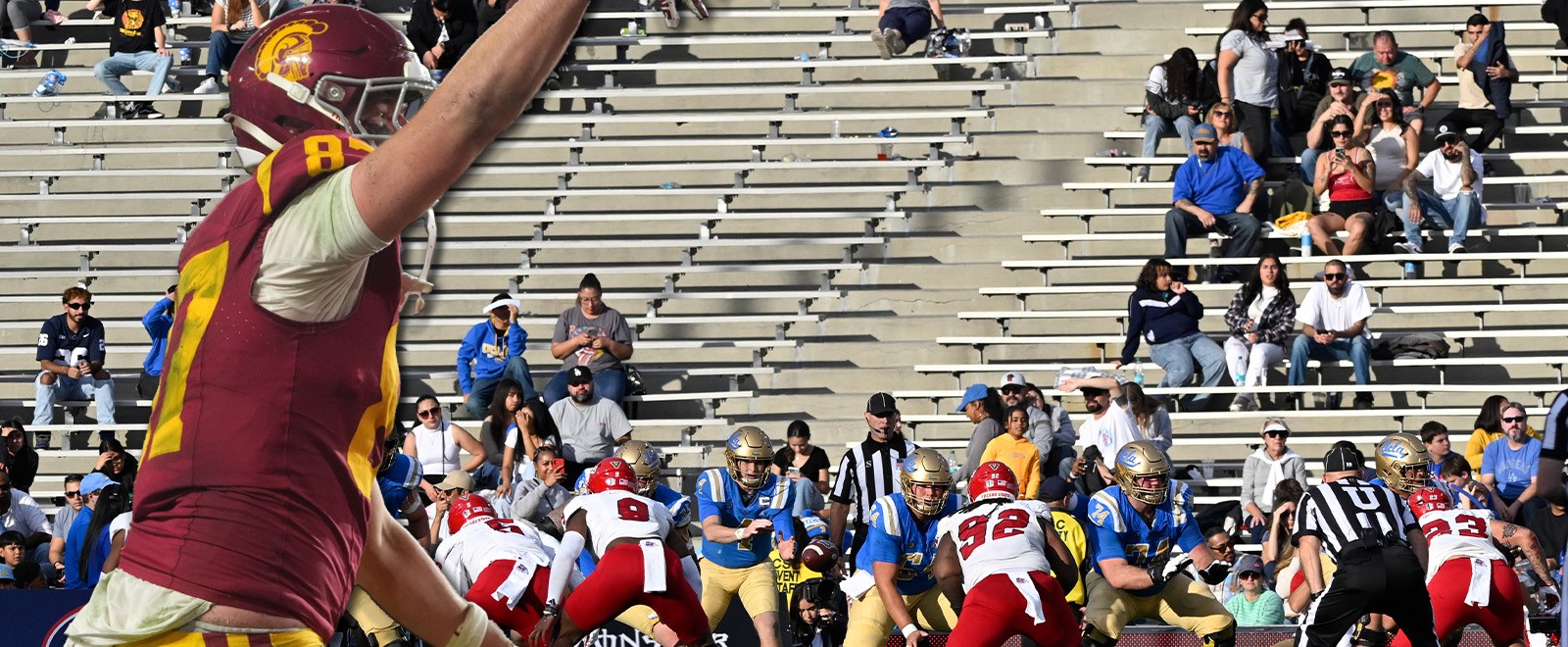 UCLA Football Spring Game Crowd Attendance USC RSVP Troll