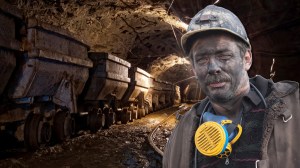 West Virginia Coal Mine POV inside video