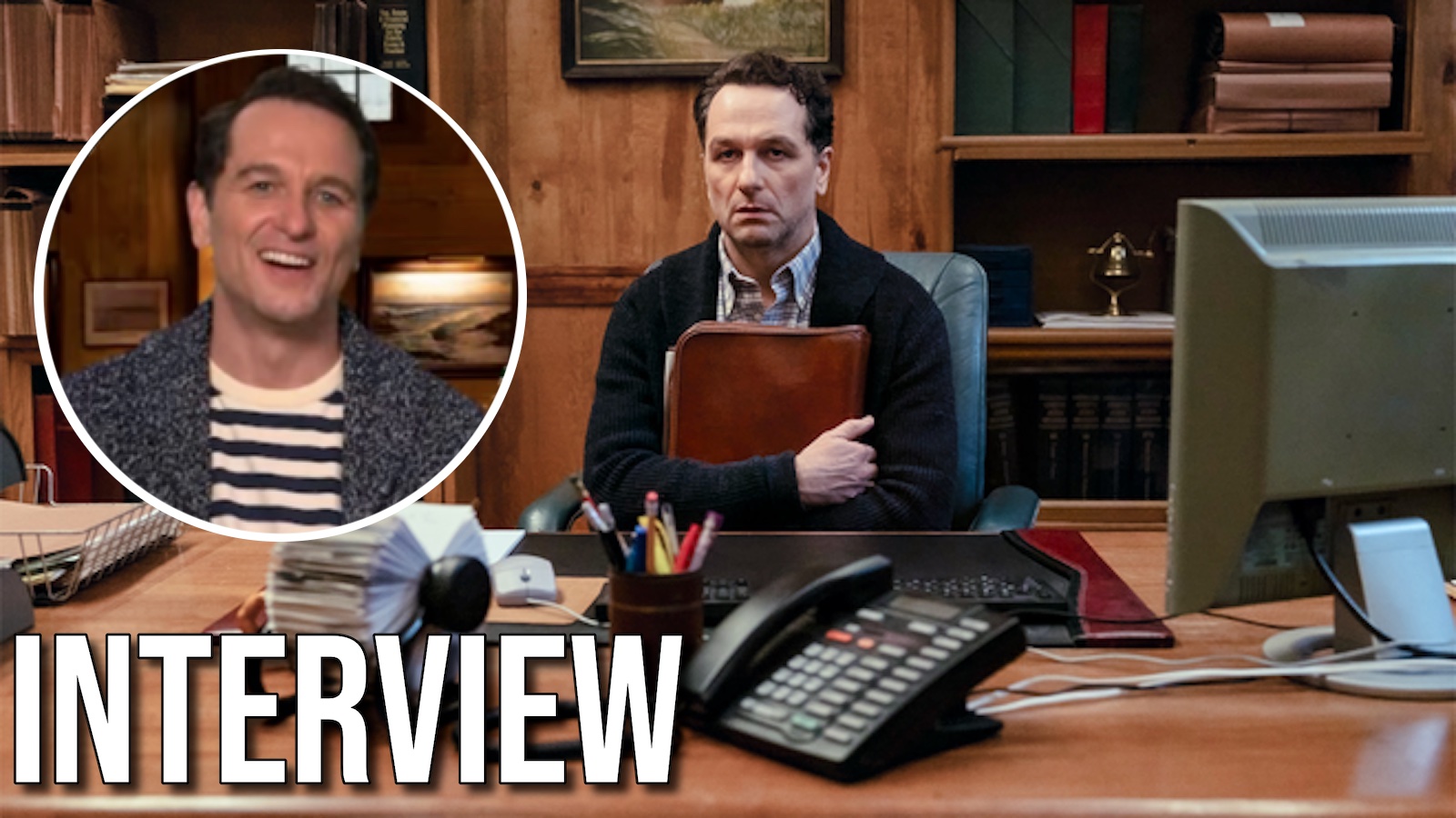 Emmy-winner Matthew Rhys breaks down his new AppleTV series Widow's Bay in an in-depth interview with BroBible.