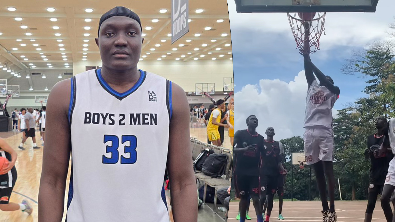 Sudanese High School Basketball Phenom Dominates AAU Tournament Sudanese High School Basketball Phenom Dominates AAU Tournament