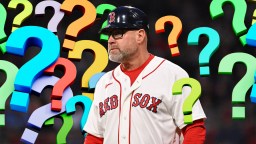 Boston Red Sox Third Base Coach Somehow Avoids Ejection Despite Being On Field Of Play While Waving Runner Home