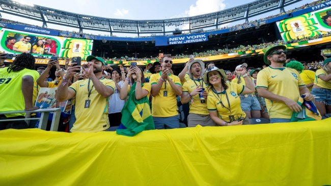 Brazilian Soccer Fans 2026 FIFA World Cup
