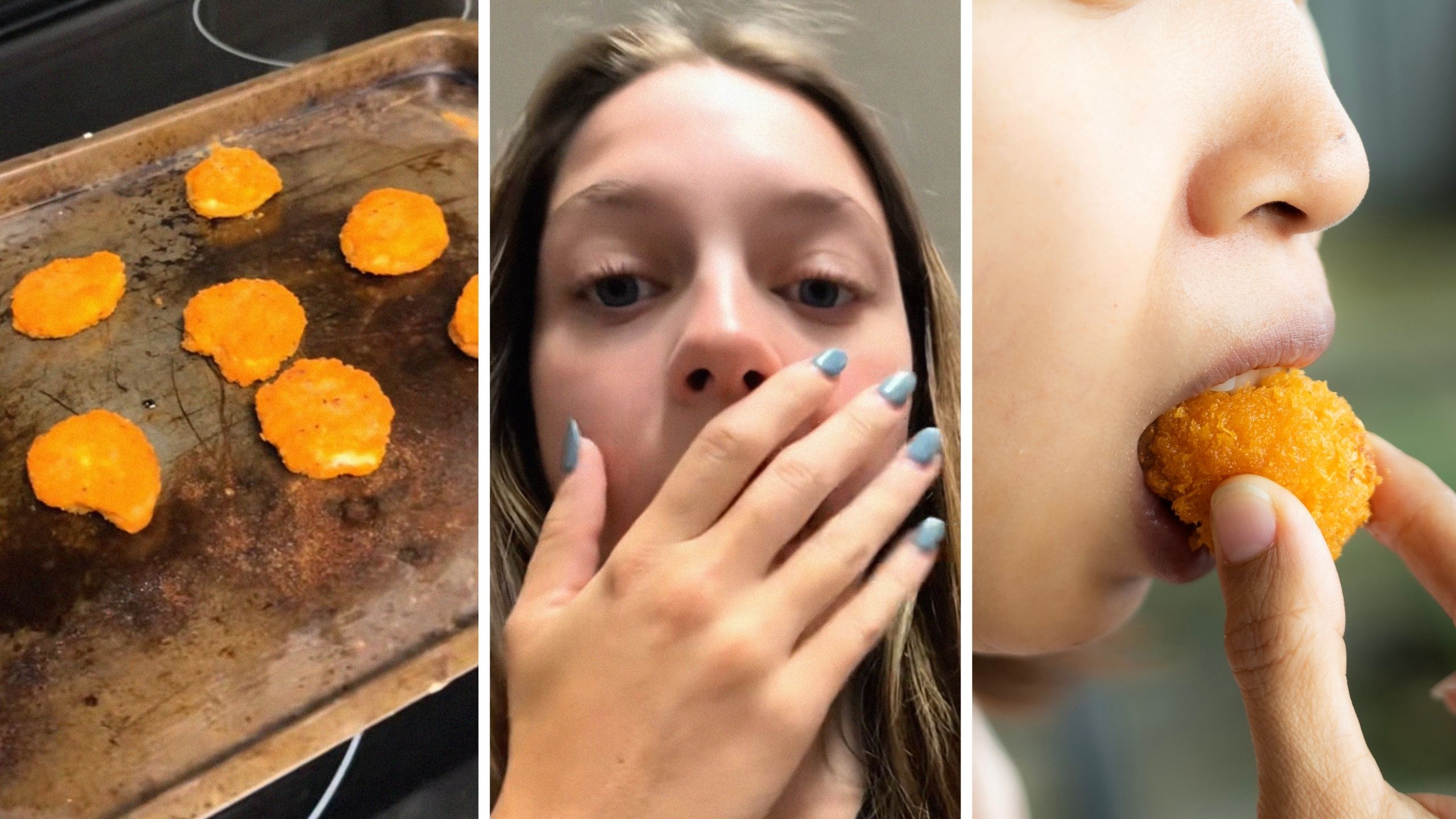 Woman's Oven Explodes Covering Walls and Floor in Mysterious Black Liquid While Cooking Chicken Nuggets Woman's Oven Explodes Covering Walls and Floor in Mysterious Black Liquid While Cooking Chicken Nuggets