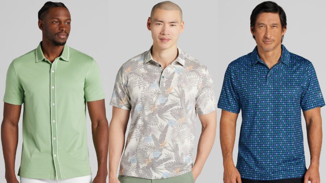 Men's Wearhouse summer shirts
