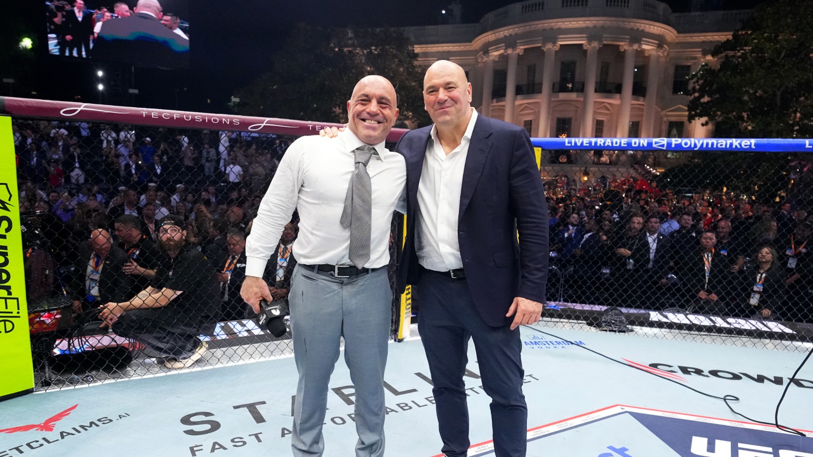 Joe Rogan Defends UFC White House Event Joe Rogan Defends UFC White House Event