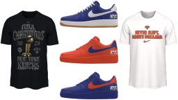 Celebrate The New York Knicks Championship With Officially Licensed Nike Gear!
