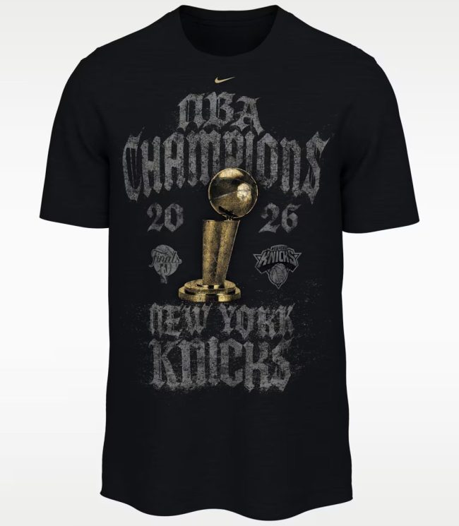 New York Knicks 2025-26 Champions T-Shirt