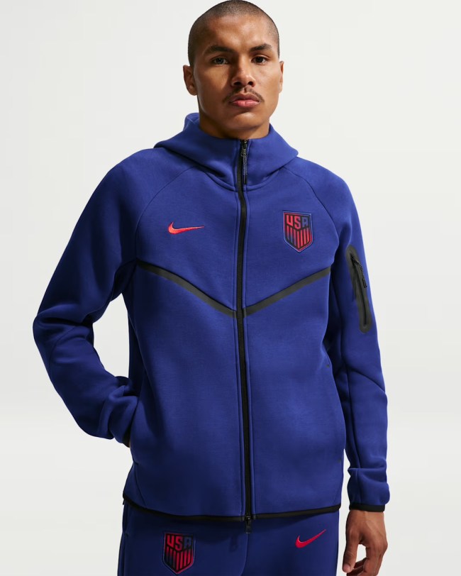 Nike USMNT Tech Fleece Windrunner Full-Zip Hoodie