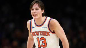 Knicks guard Tyler Kolek