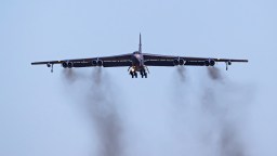 Plume Of Black Smoke Spotted After B-52 Stratofortress Crashes After Takeoff At Edwards Air Force Base