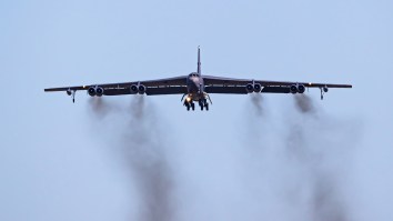 Plume Of Black Smoke Spotted After B-52 Stratofortress Crashes After Takeoff At Edwards Air Force Base