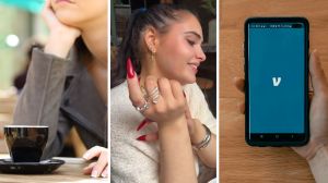 Woman gets stood up (l) woman shares dating experience (c) Venmo app (r)