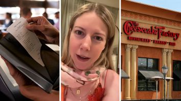 Colorado Woman Goes To The Cheesecake Factory. She’s Shocked When She Gets The Bill: ‘And It Costs Them About 5 Cents’