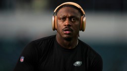 AJ Brown Dragged For Cringeworthy Post Featuring AI Photo Of Him As A Kid In A Patriots Jersey And A Diddy Song