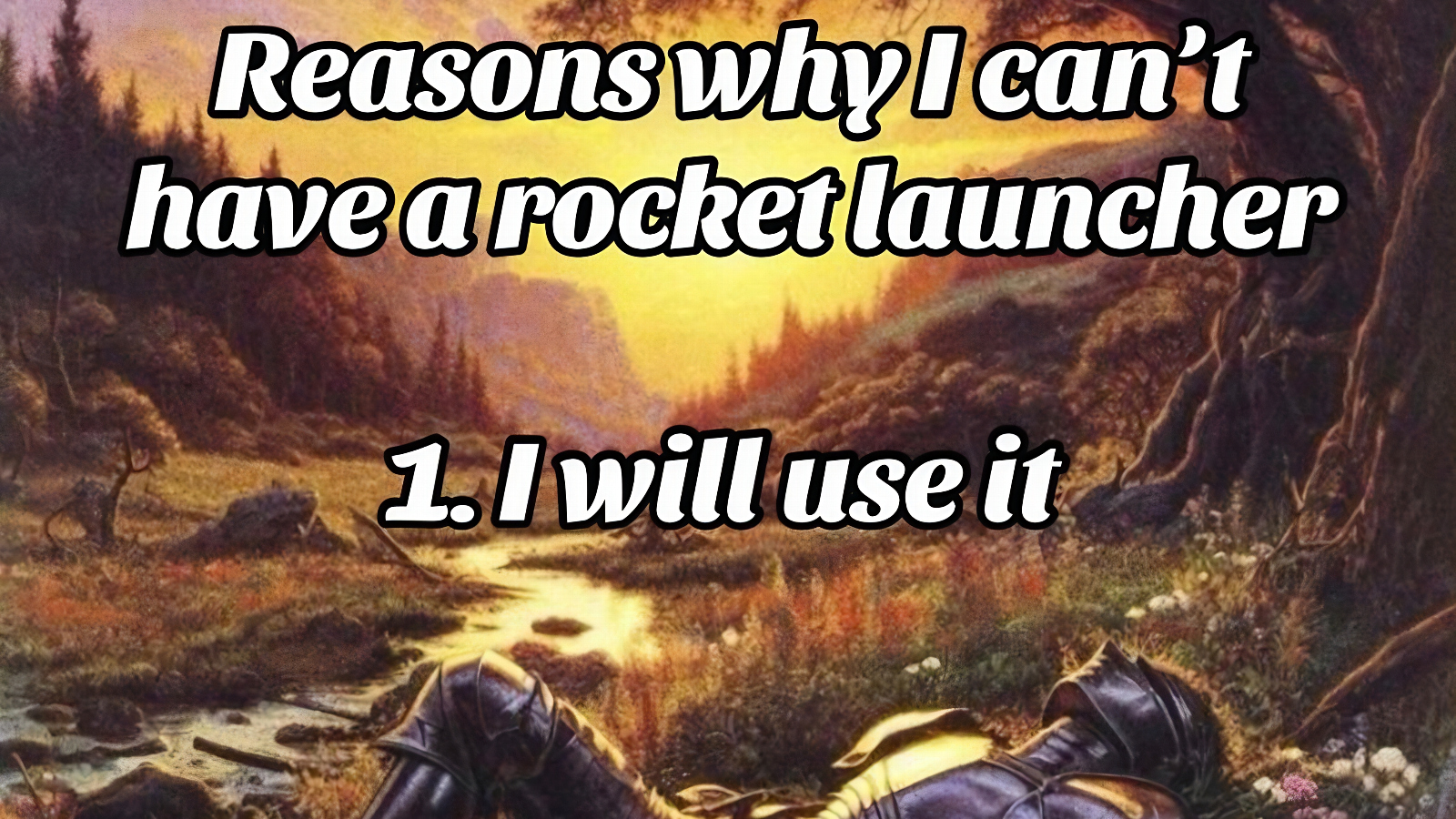 best memes of June so far joke about rocket launchers