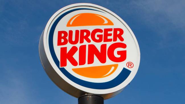 Burger King sign