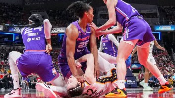 Caitlin Clark Punched In The Throat, Didn’t Get Foul Call On Same Day WNBA Left Her Off 30th Year Anniversary Graphic