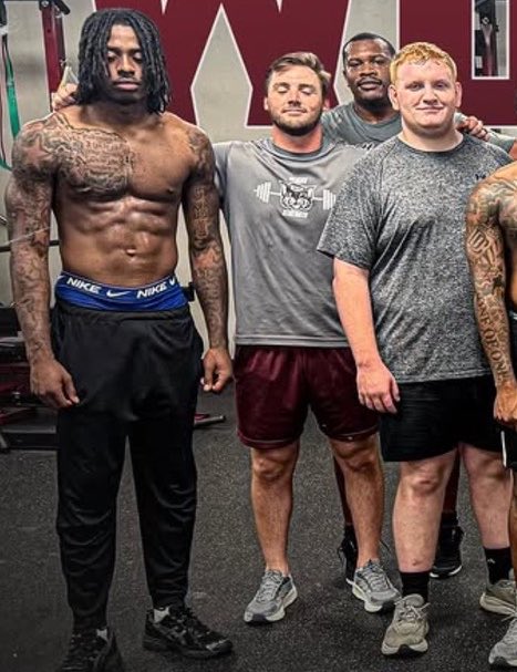 Cederian Morgan jacked muscle height weight