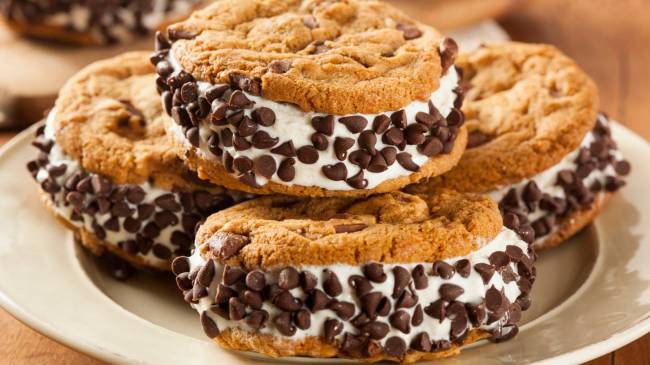 Chipwich ice cream sandwich