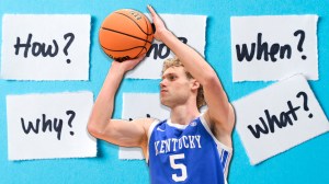 Collin Chandler wife transfer basketball BYU Kentucky NIL viral video rumors