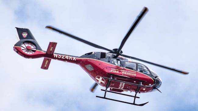 Fire and rescue helicopter