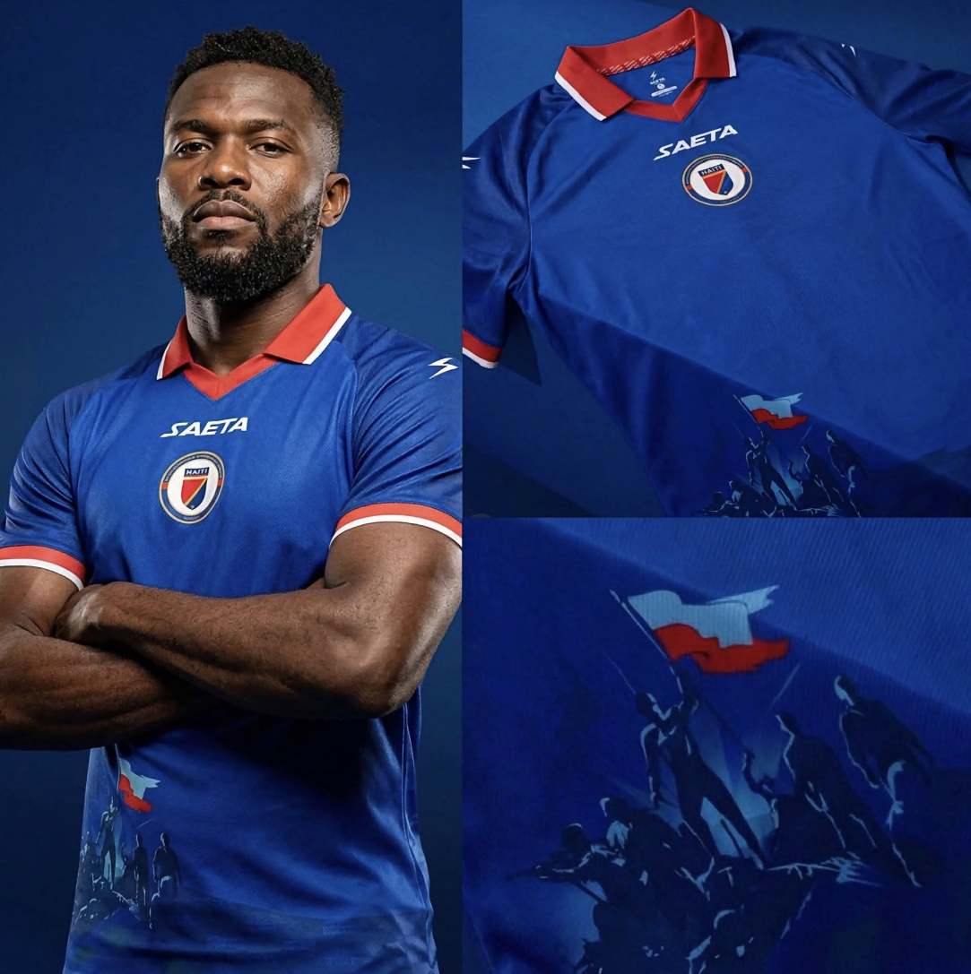 Haiti soccer team jersey