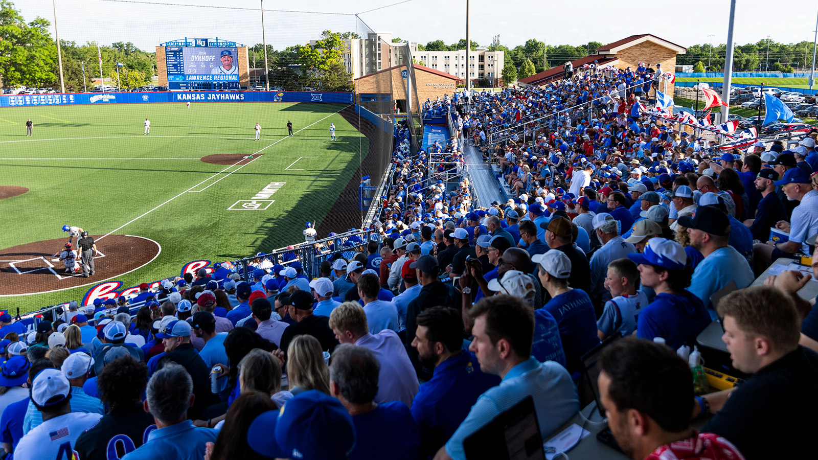 New Video Shows Arkansas Baseball Fan Throw Drink At Kansas Student Section Amid Stadium Structure Dilemma