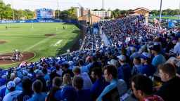 New Video Shows Arkansas Baseball Fan Throw Drink At Kansas Student Section Amid Stadium Structure Dilemma