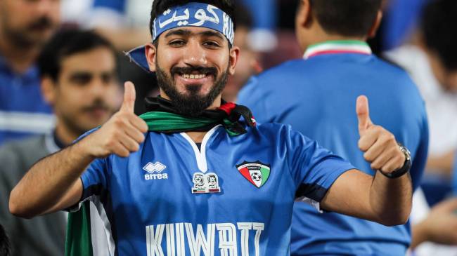 Kuwait soccer fan
