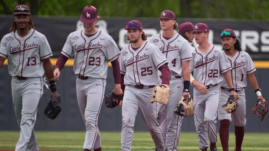 Little Rock College baseball respect bus driver