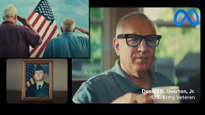 Meta AI smart glasses for every blind veteran in America