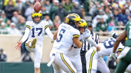 Viral Video Of Michigan Punter’s PTSD-Inducing Practice Failure Does Not Reflect The Current Reality