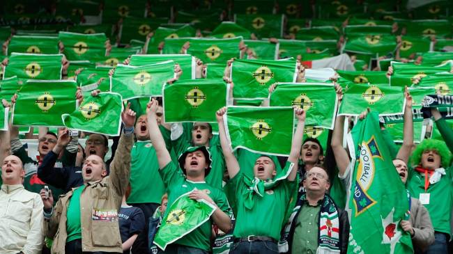 Northern Ireland soccer fans