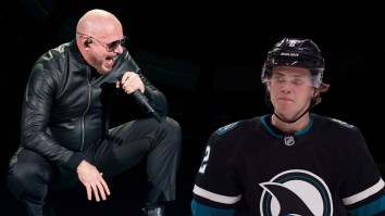 William Eklund Had A Pitbull Concert Interrupted By The Phone Call Where He Learned He Was Being Traded