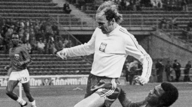 Poland vs Haiti in 1974 World Cup