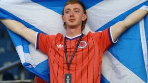 Scotland soccer fan at World Cup