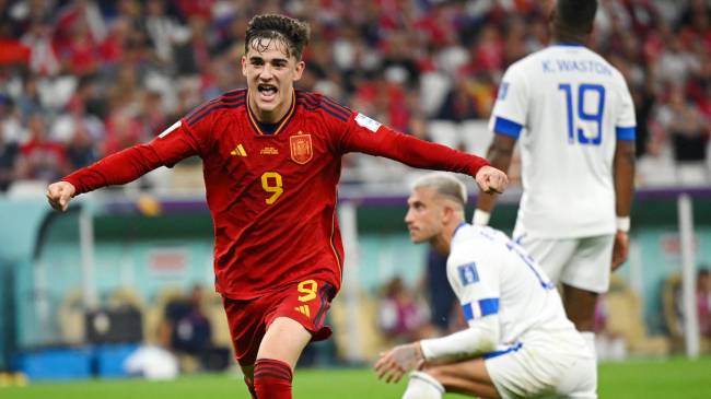 Spain vs Costa Rica in 2022 World Cup
