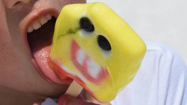 SpongeBob popsicle
