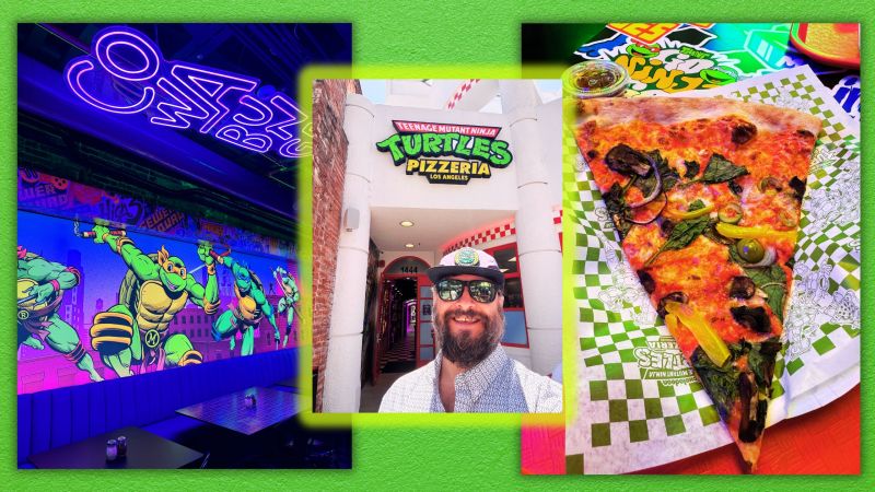 Things We Want: A First-Look At The New Teenage Mutant Ninja Turtles Pizzeria In Santa Monica