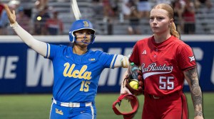 Texas Tech UCLA College Softball Jordan Woolery Kaitlyn Terry Behavior