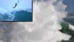 SoCal Surfing Spot ‘The Wedge’ Is Getting Hit With A ‘Swell Of The Century’ With Waves Of 20+ Feet And Surfers Are Getting Demolished