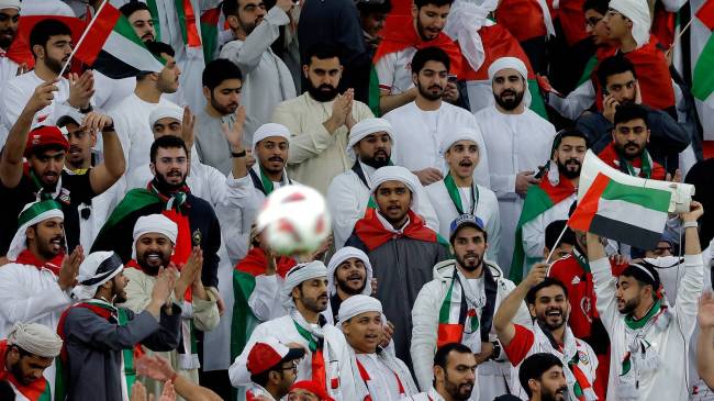 United Arab Emirates soccer fans
