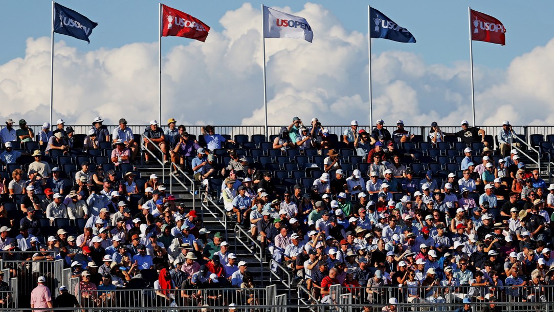 U.S. Open golf crowd