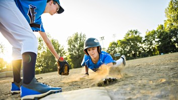 Virginia Youth Baseball Player Exploits Rules Ambiguity By Jumping Over Tag To Steal Base In District Championship