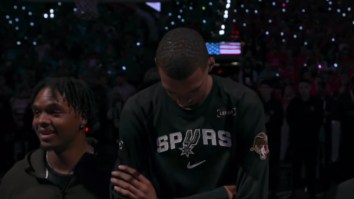 Victor Wembanyama Faces Backlash For Crossing His Arms During National Anthem, Stephen A. Smith Reacts