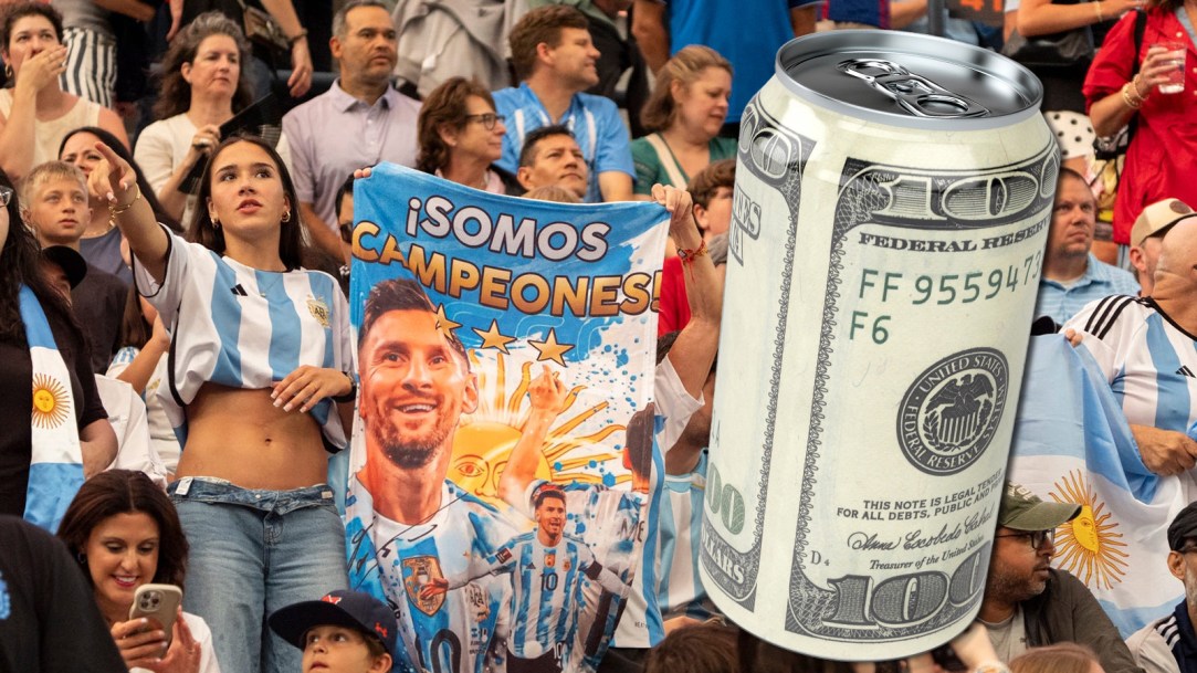World Cup Beer prices food concessions alcohol cost