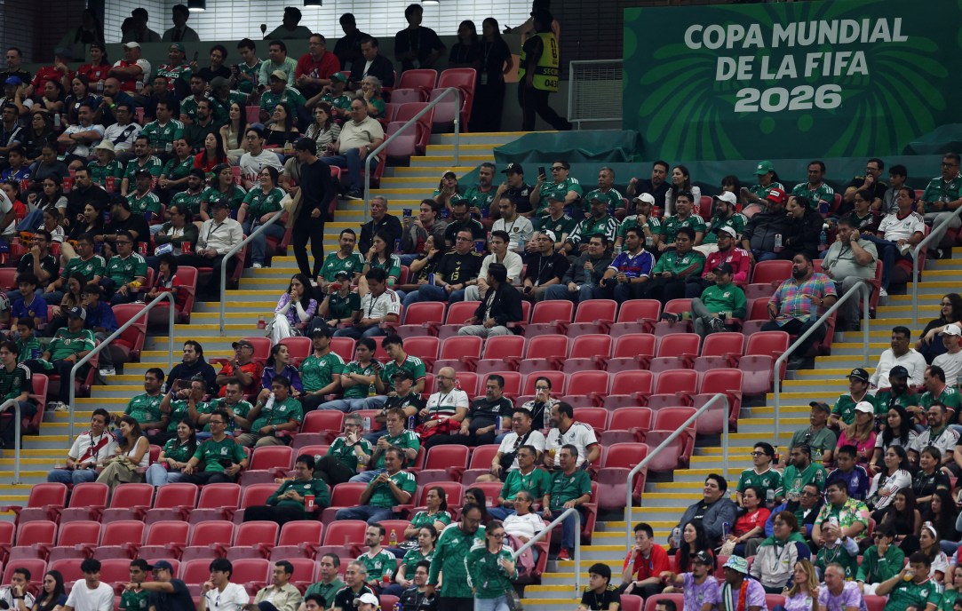 World cup poor attendance