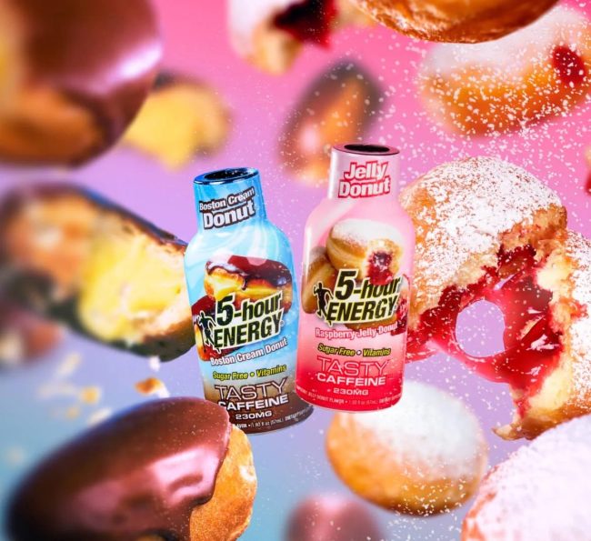 5-hour ENERGY® donut flavors